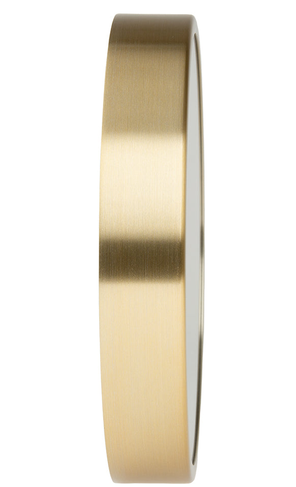 Mondaine Clock Pure Edition Aluminium Brushed Gold A990.CLOCK.17SBG Image 4