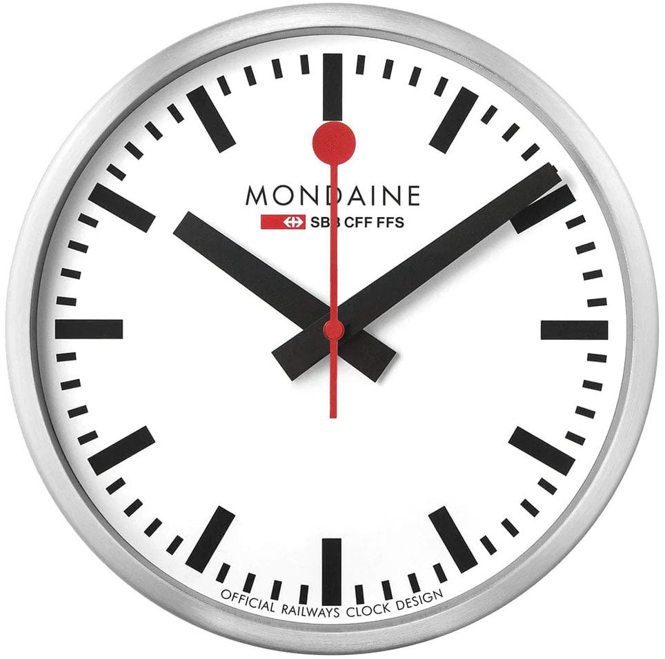 Mondaine Clock Stop2go White Watch MSM.25S11 Image 2