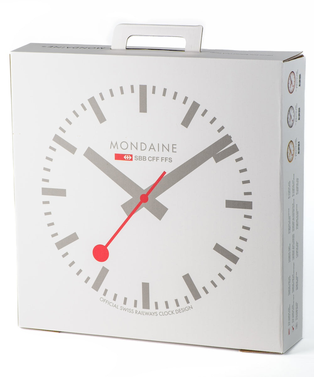 Mondaine Clock Wall Kitchen Copper Watch A995.CLOCK.17SBK Image 5