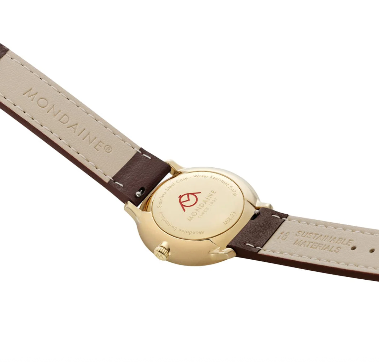 Mondaine Doppio 33mm Ladies Watch MDN-509 Image 7