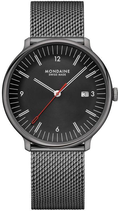 Mondaine Doppio 41mm Mens Watch MDN-506 Image 1