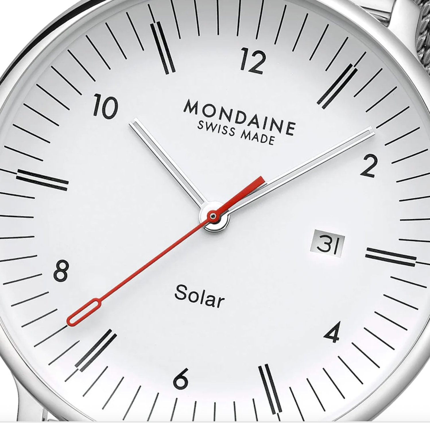 Mondaine Doppio 41mm Solar Watch MDN-511 Image 3