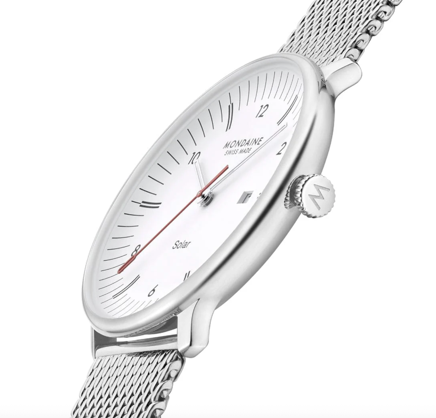 Mondaine Doppio 41mm Solar Watch MDN-511 Image 4