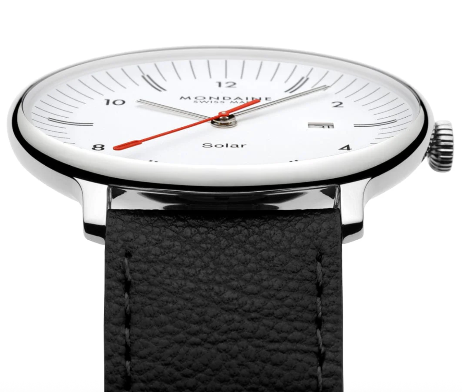 Mondaine Doppio 41mm Solar Watch MDN-512 Image 6