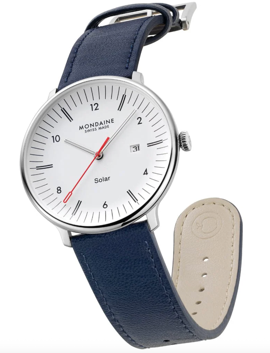 Mondaine Doppio 41mm Solar Watch MDN-513 Image 8