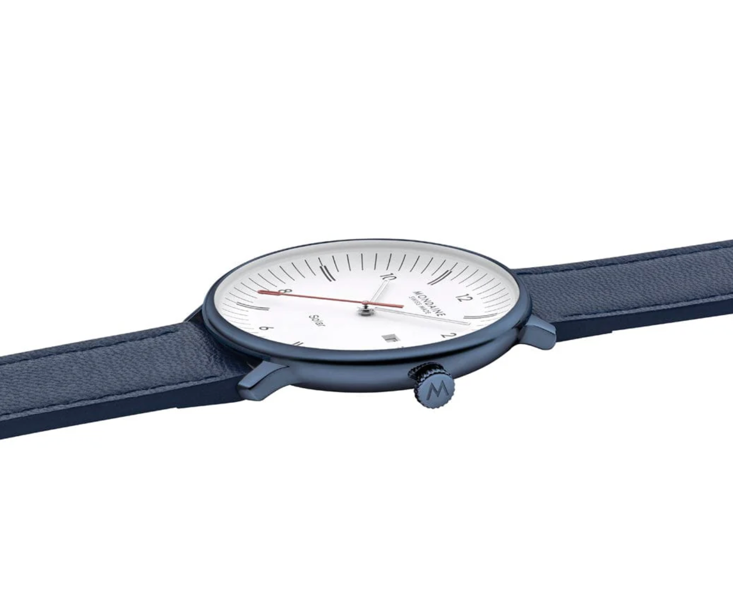 Mondaine Doppio 41mm Solar Watch MDN-514 Image 8