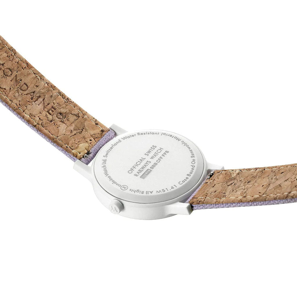 Mondaine Essence White Watch MDN-424 Image 4