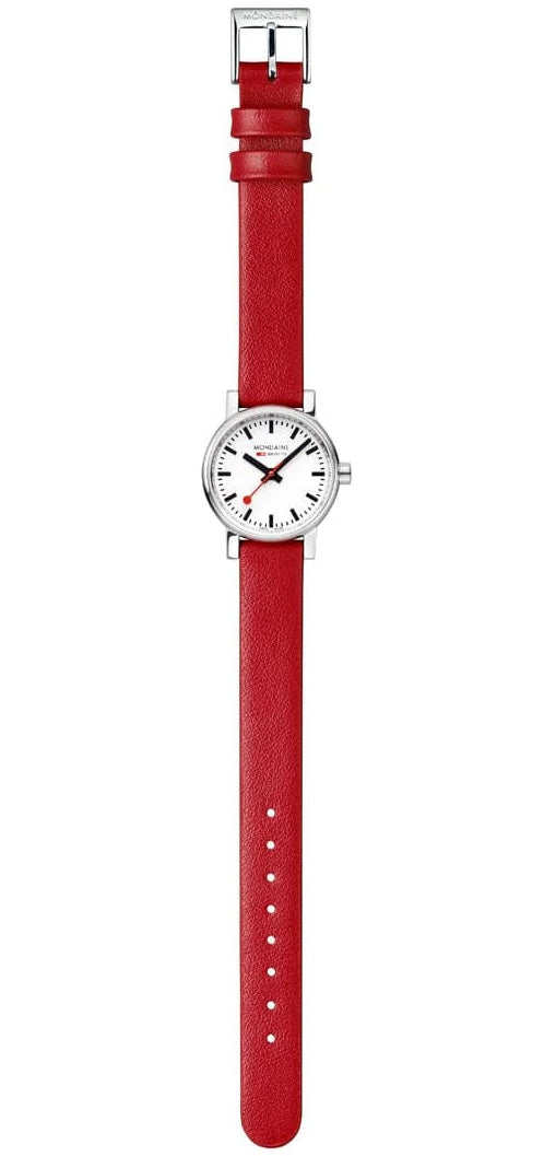 Mondaine Evo2 26mm Grape Leather Watch MSE.26110.LCV Image 6
