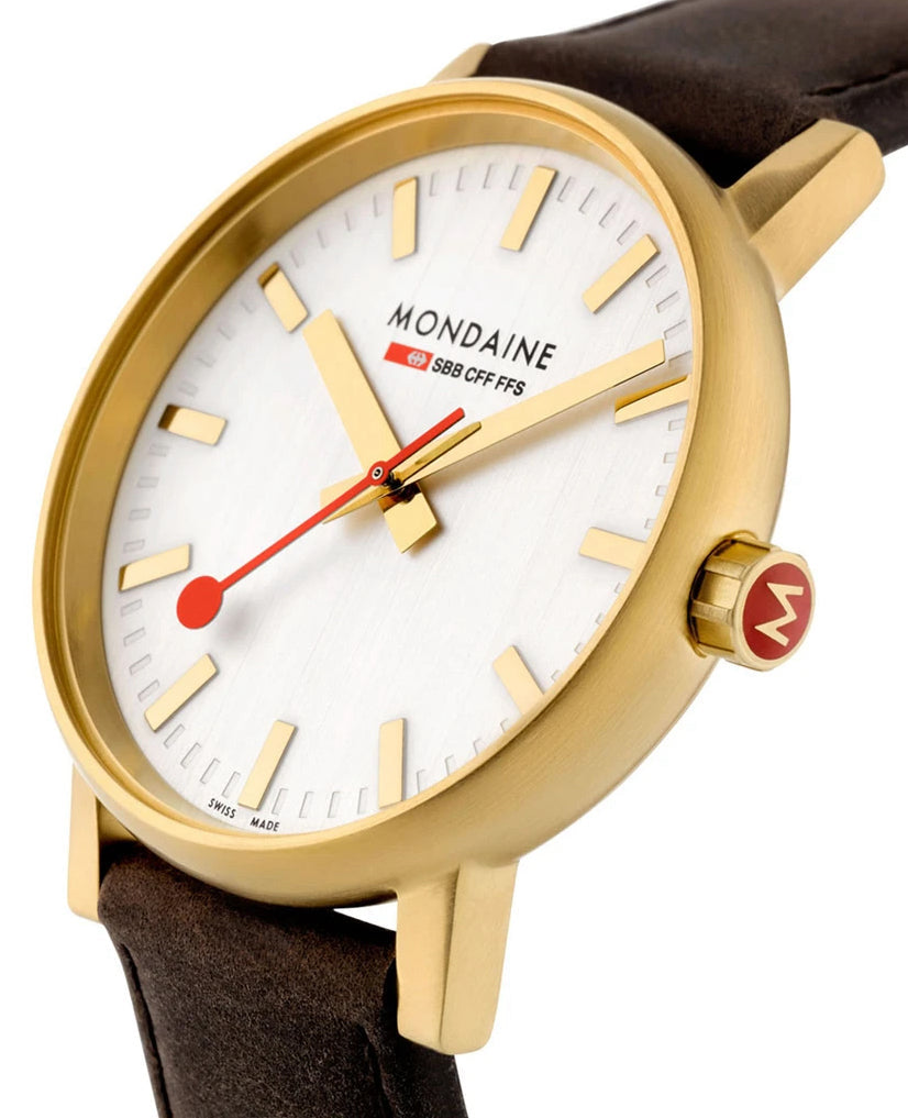 Mondaine Evo2 30 Gold IP Watch MSE.30112.LG Image 3
