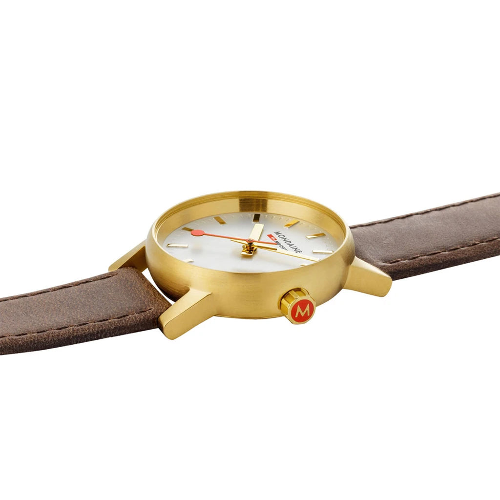 Mondaine Evo2 30 Gold IP Watch MSE.30112.LG Image 4