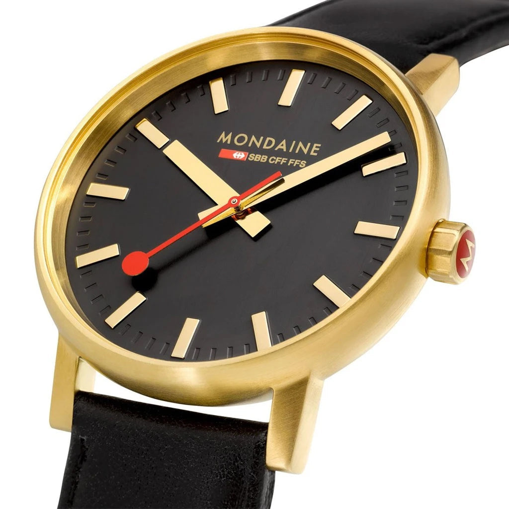 Mondaine Evo2 30 Gold IP Watch MSE.30120.LB Image 3