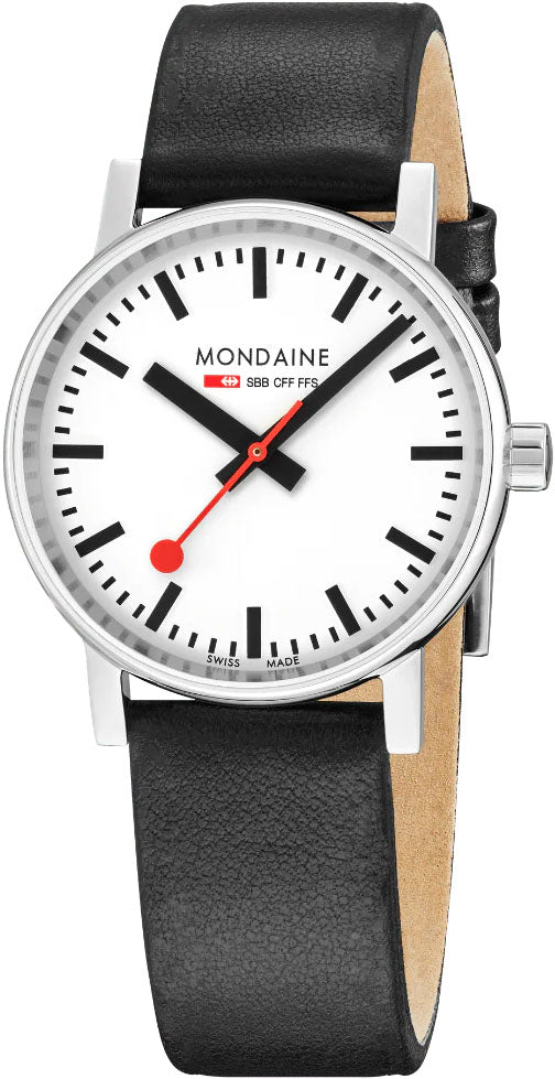 Mondaine Evo2 35 mm Grape Leather Watch MSE.35110.LBV Image 1