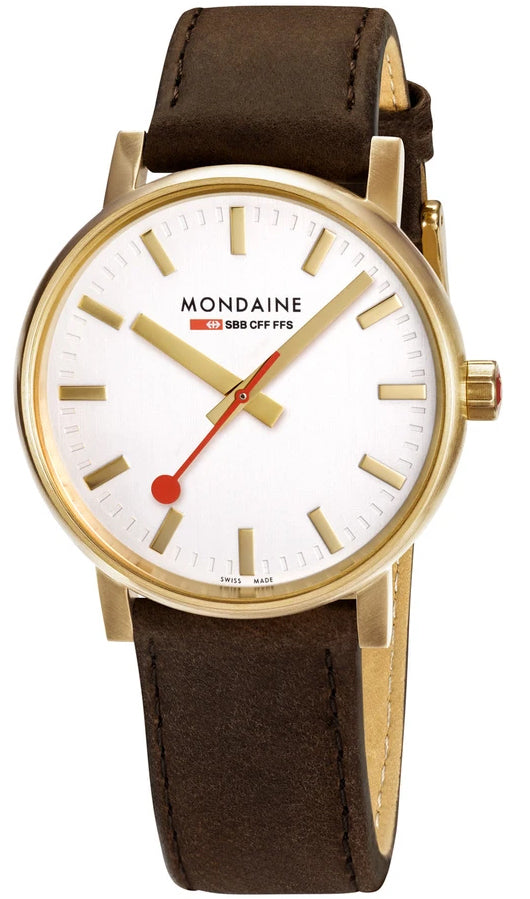 Mondaine Evo2 40 Gold IP Watch MSE.40112.LG Image 2