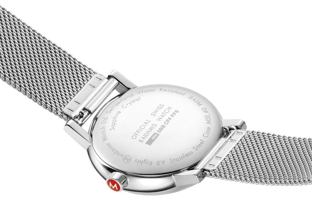 Mondaine Evo2 40mm Steel Watch MSE.40110.SM Image 2