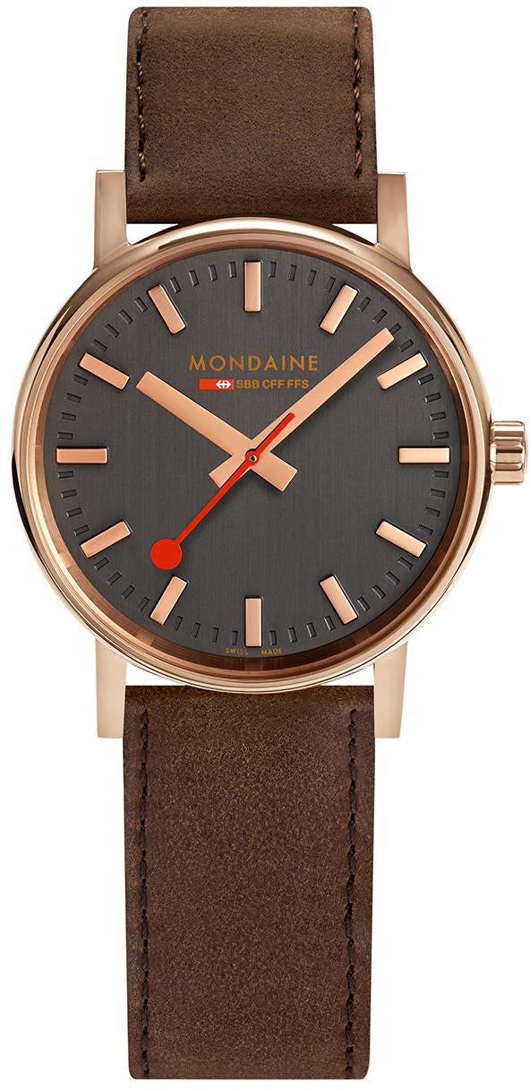 Mondaine Evo2 Rose Gold Watch MSE.30180.LG Image 1