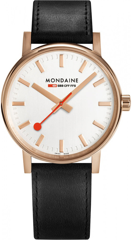 Mondaine Evo2 Rose Gold Watch MSE.40112.LB Image 1