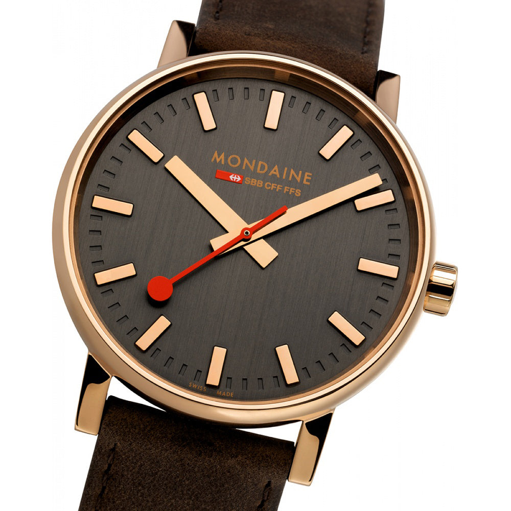 Mondaine Evo2 Rose Gold Watch MSE.40181.LG Image 2