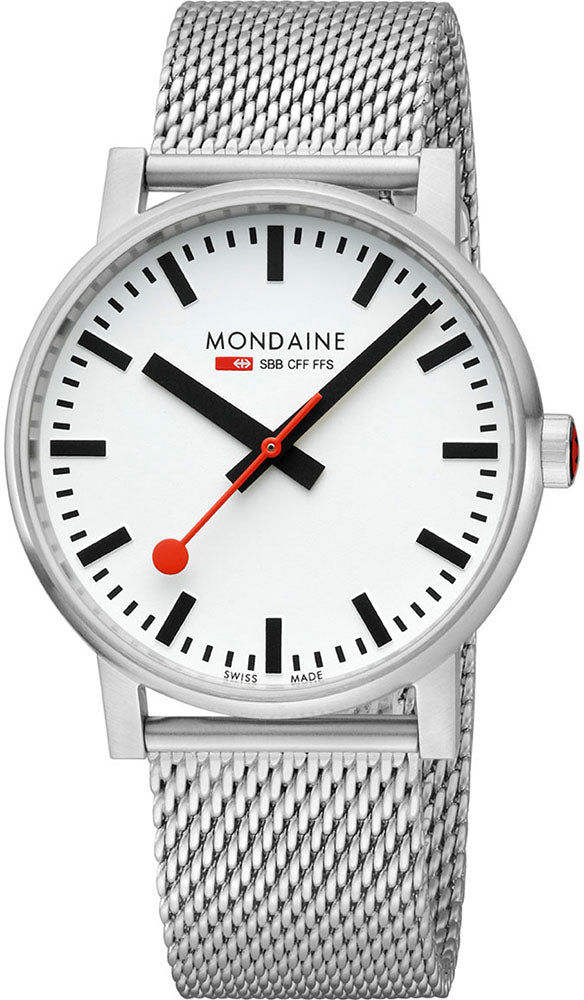 Mondaine Evo2 White Watch MDN-422 Image 1