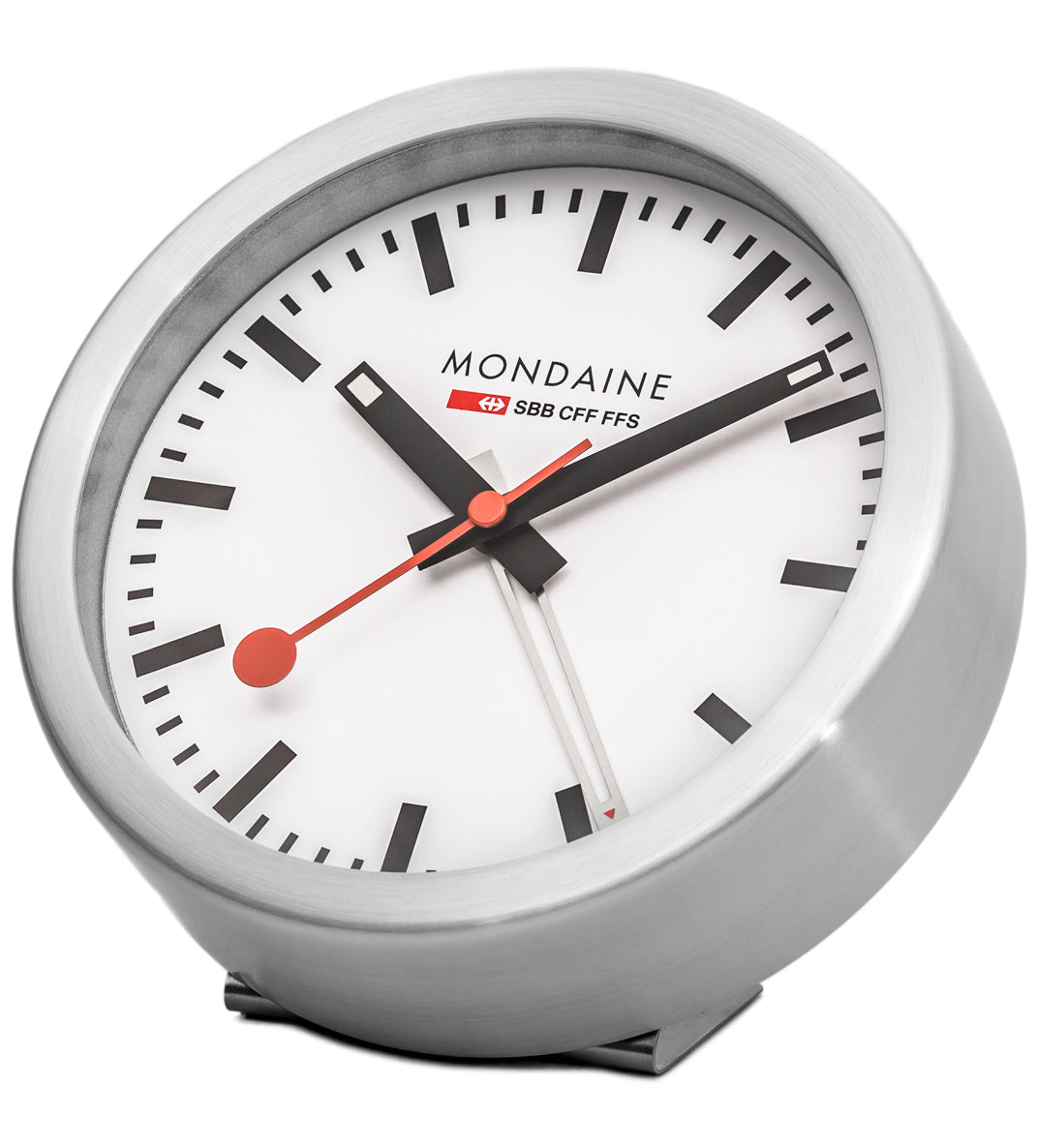 Mondaine Mini Desk Clock 12.5cm D A997.MCAL.16SBB Image 1
