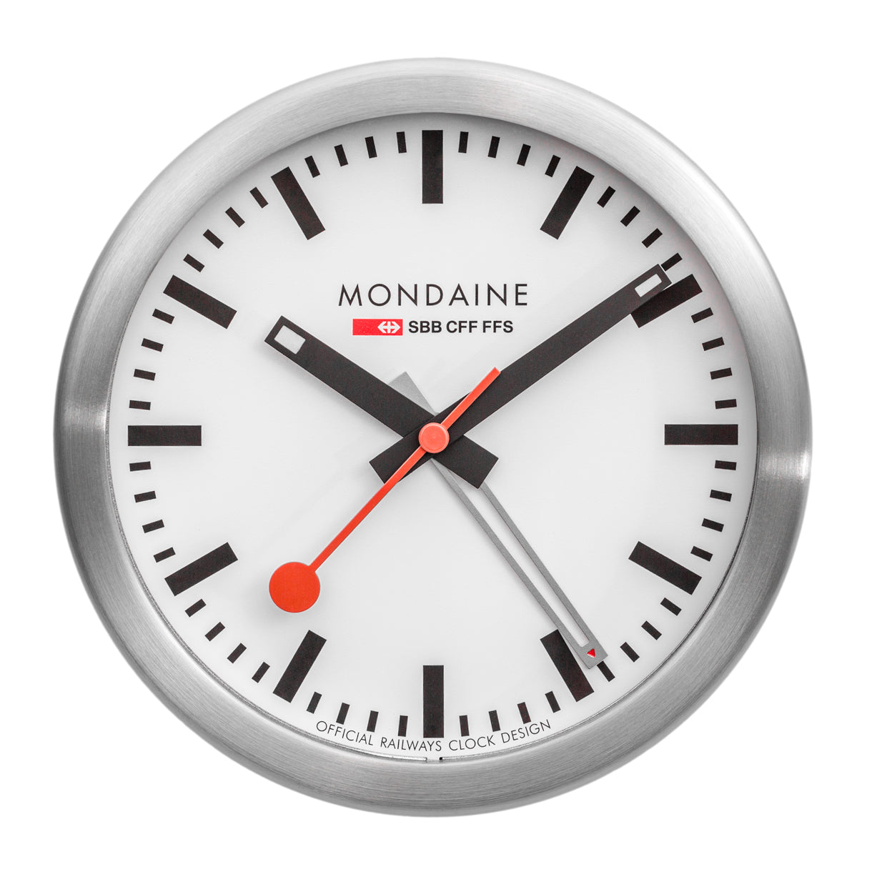 Mondaine Mini Desk Clock 12.5cm D A997.MCAL.16SBB Image 2