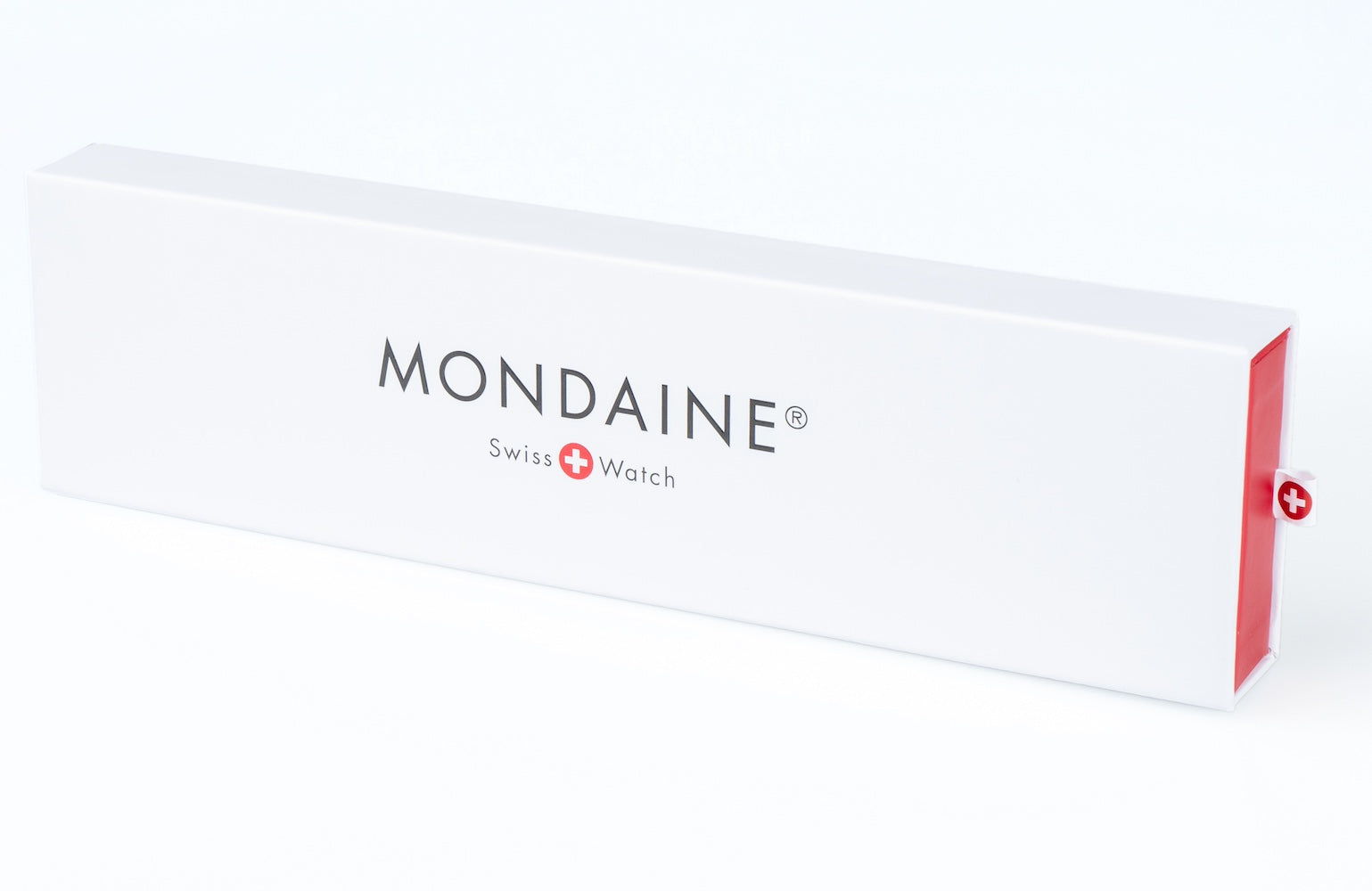 Mondaine Neo 41mm Black Vegan Grape Leather Watch MDN-480 Image 7