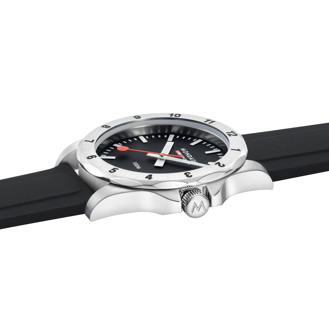 Mondaine Numeri Black Watch MDN-490 Image 7