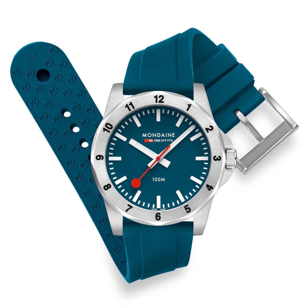 Mondaine Numeri Watch MSN.42140.RD Image 4