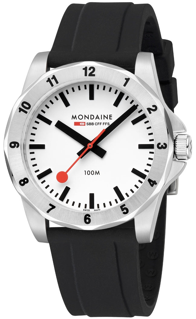 Mondaine Numeri White Watch MDN-489 Image 1