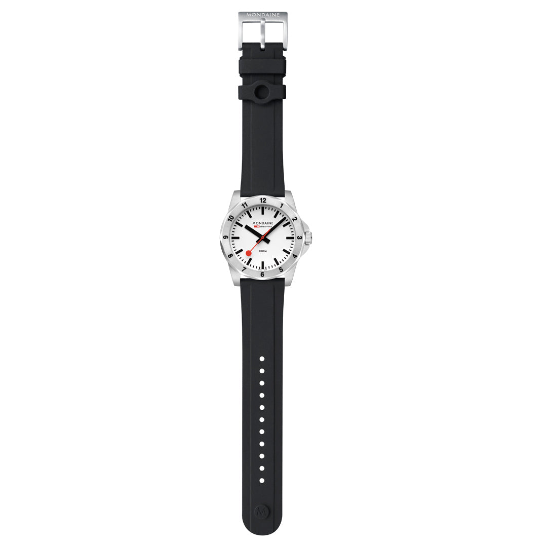 Mondaine Numeri White Watch MDN-489 Image 10