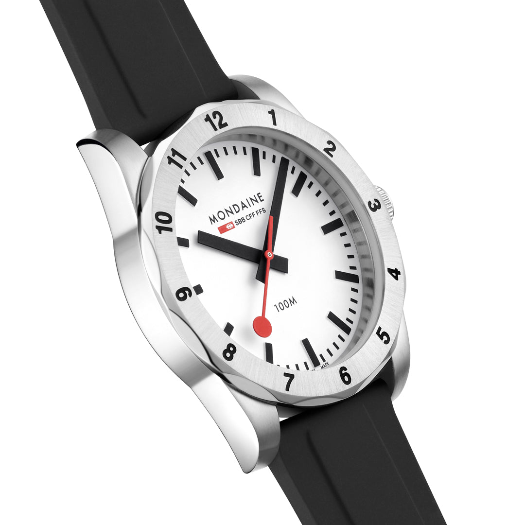 Mondaine Numeri White Watch MDN-489 Image 4