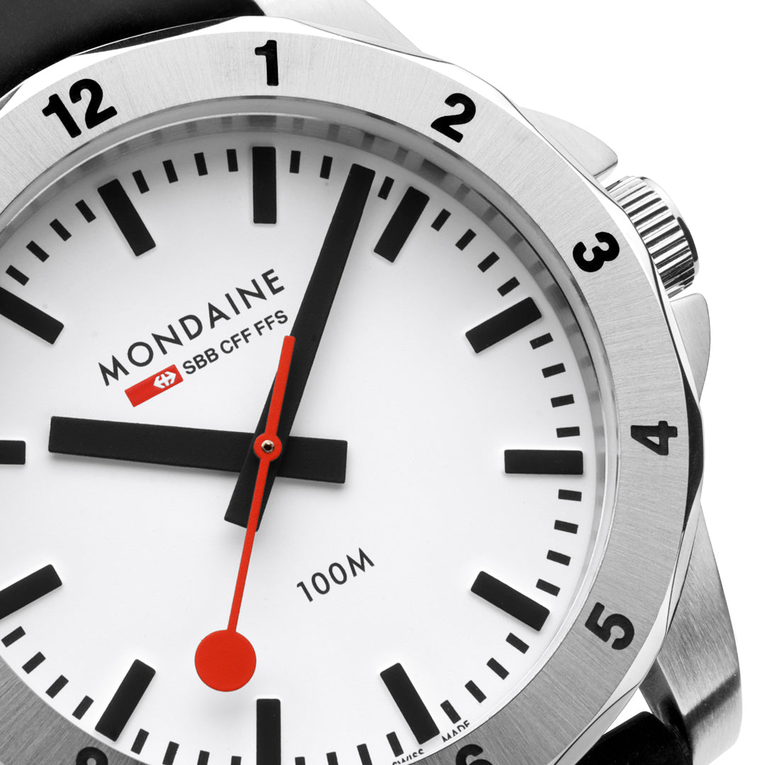 Mondaine Numeri White Watch MDN-489 Image 6