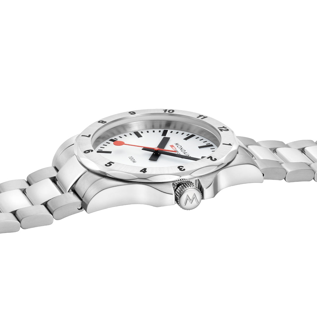 Mondaine Numeri White Watch MDN-491 Image 6