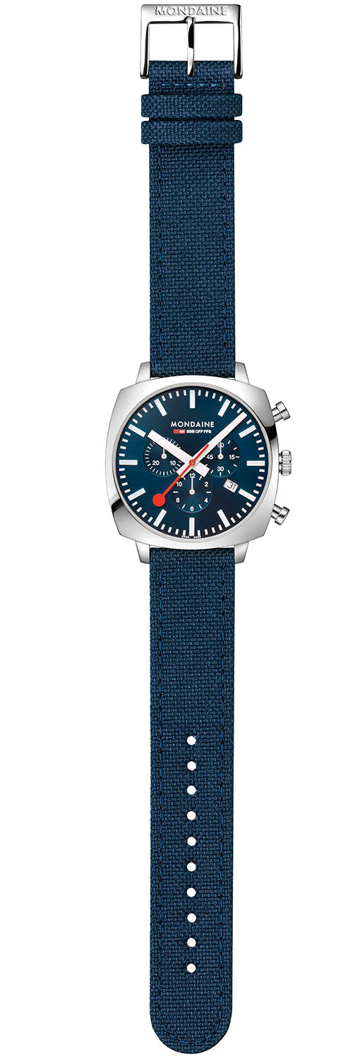 Mondaine Official Swiss Railways Cushion Set Watch MSL.41440.LD.SET Image 2