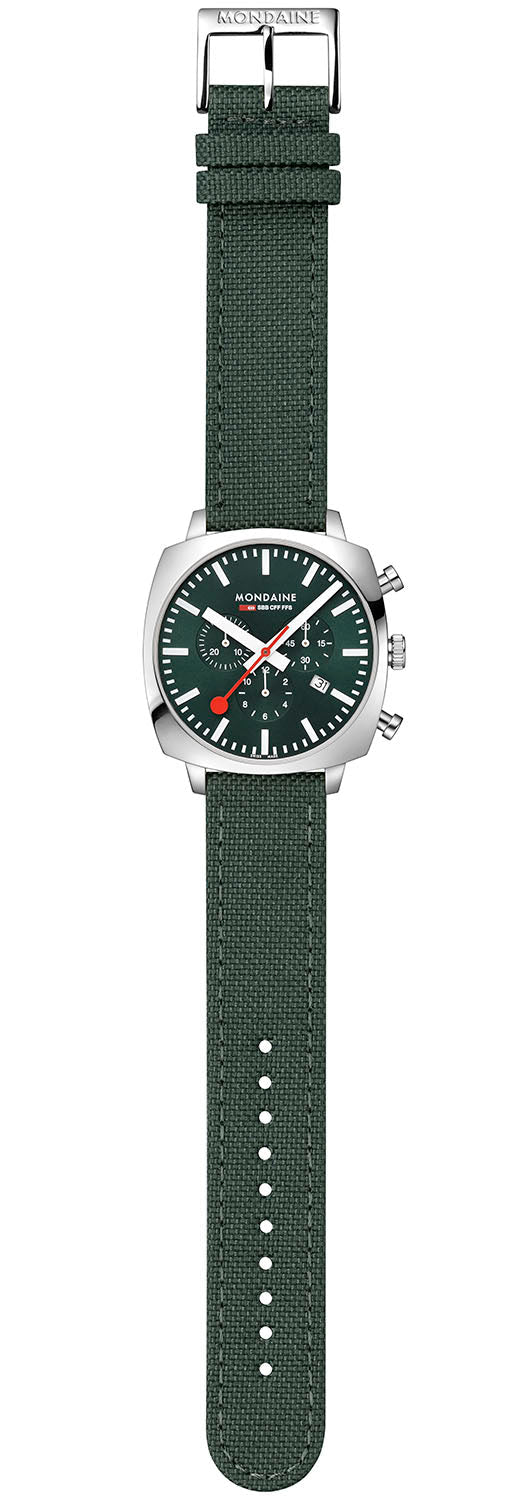 Mondaine Official Swiss Railways Cushion Set Watch MSL.41460.LF.SET Image 3