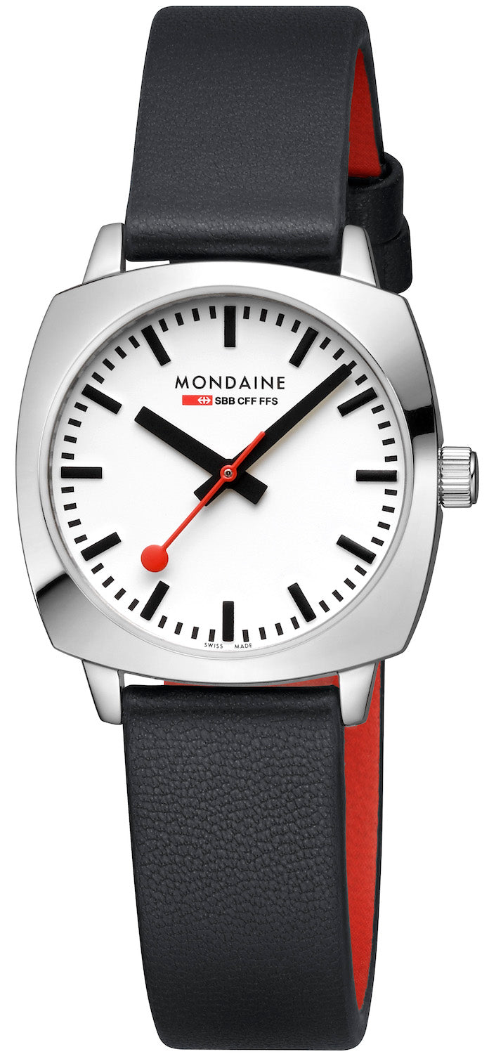 Mondaine Official Swiss Railways Cushion Watch MDN-455 Image 1