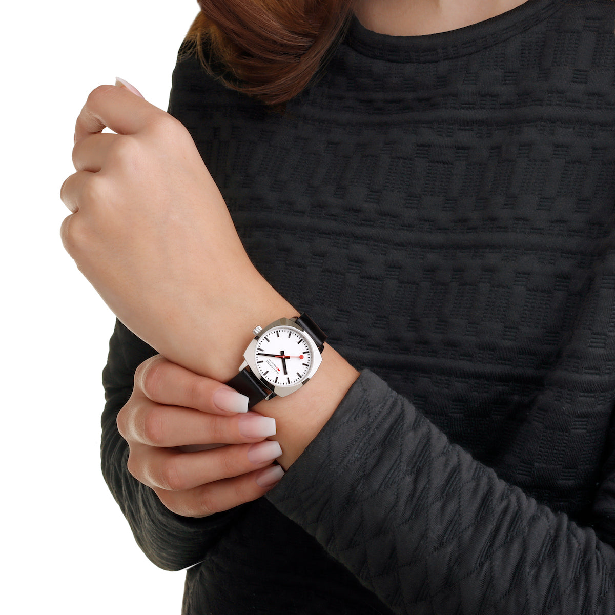Mondaine Official Swiss Railways Cushion Watch MDN-455 Image 6