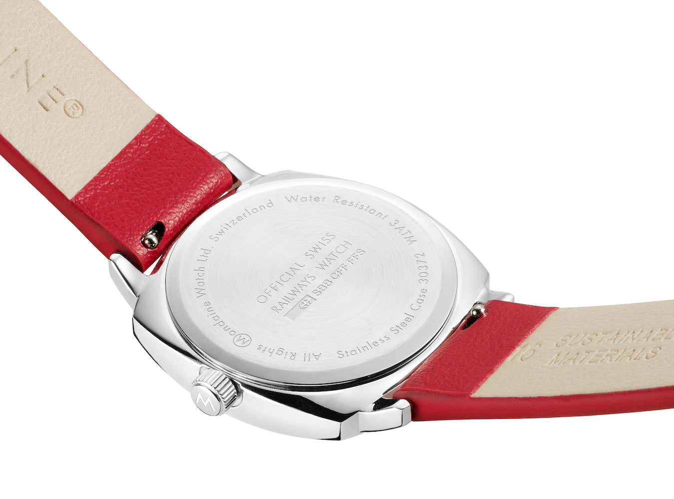 Mondaine Official Swiss Railways Cushion Watch MSL.31110.LCV Image 2