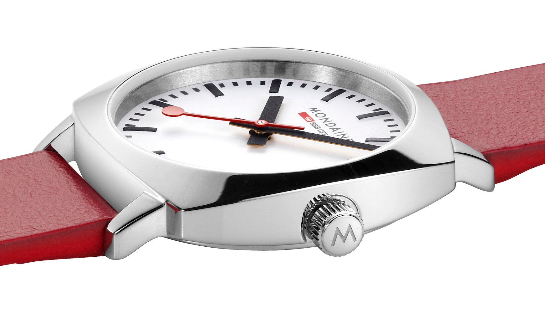 Mondaine Official Swiss Railways Cushion Watch MSL.31110.LCV Image 5