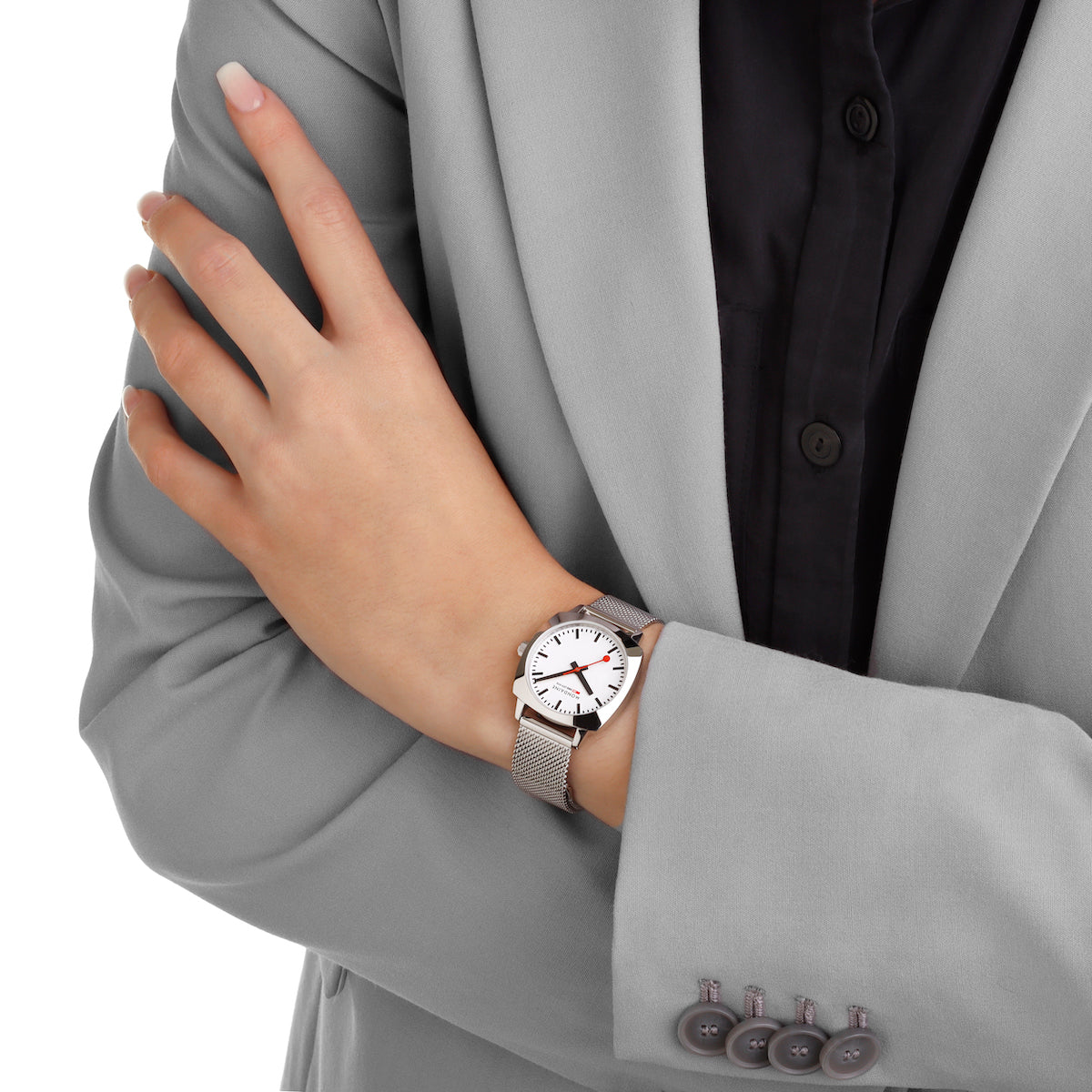 Mondaine Official Swiss Railways Cushion Watch MSL.31110.SM Image 7