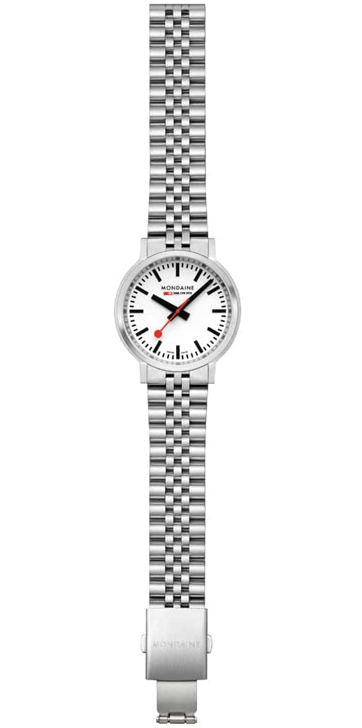 Mondaine SBB Stop2Go BackLight White Watch MST.4101B.SJ.2SE Image 8