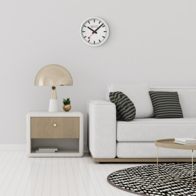 Mondaine Wall Clock 25cm Watch MDN-496 Image 2