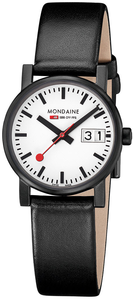 Mondaine Watch Evo Big Date Ladies A669.30305.61SBB Image 1