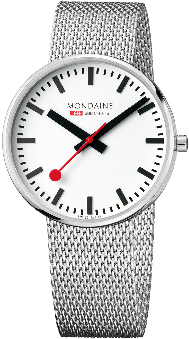 Mondaine Watch Giant BackLight MSX.4211B.SM Image 1