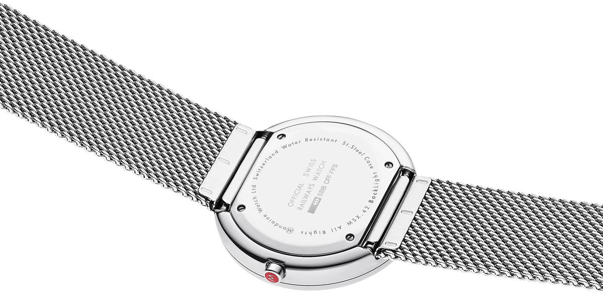 Mondaine Watch Giant BackLight MSX.4211B.SM Image 3