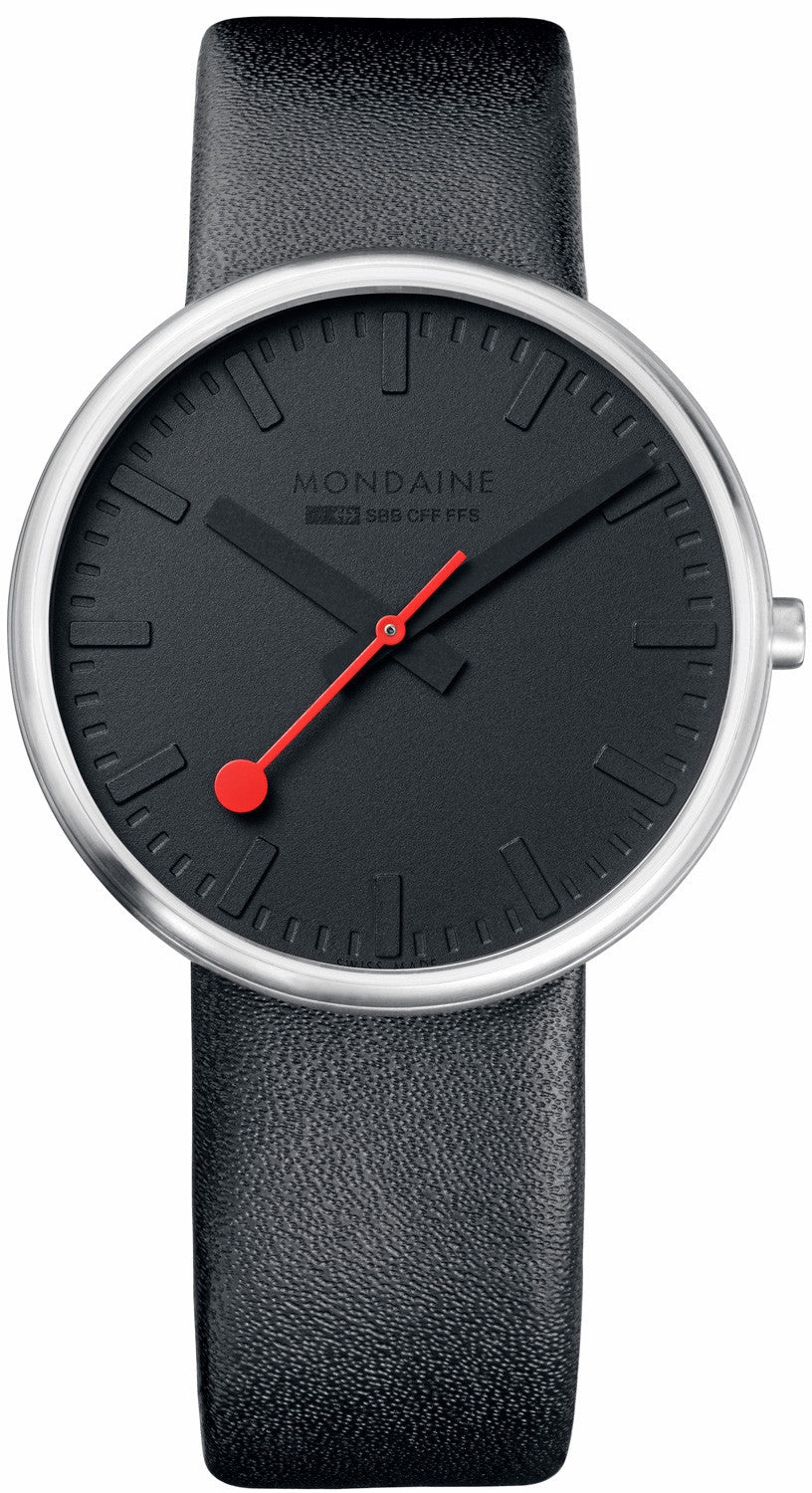 Mondaine Watch Giant Black Limited Edition D MDN-111 Image 1