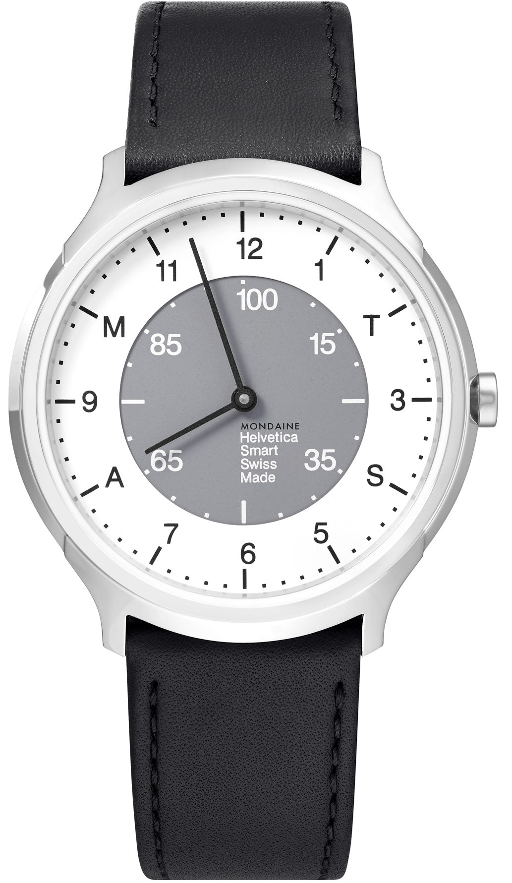 Mondaine Watch Helvetica No.1 Regular Smartwatch MH1.R2S10.LB Image 1