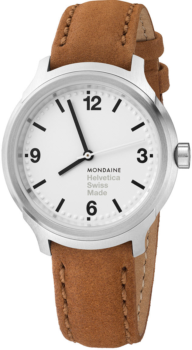 Mondaine Watch Helvetica No1 Bold 34 MH1.B3110.LG Image 1