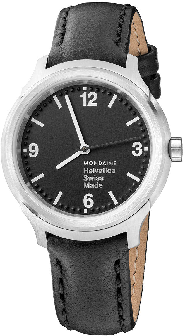 Mondaine Watch Helvetica No1 Bold 34 MH1.B3120.LB Image 1