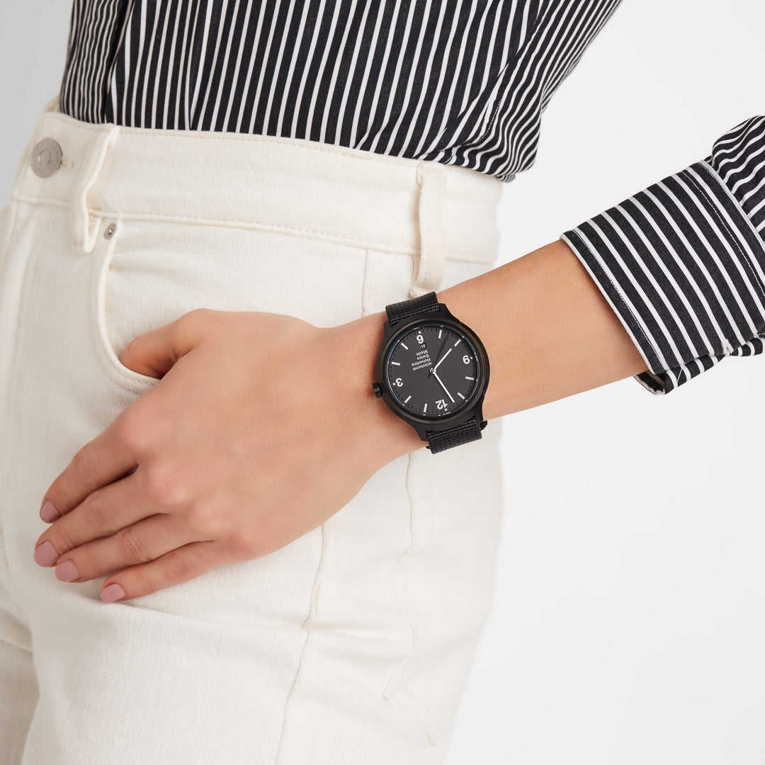 Mondaine Watch Helvetica No1 Bold 43 D MH1.B1221.NB Image 5