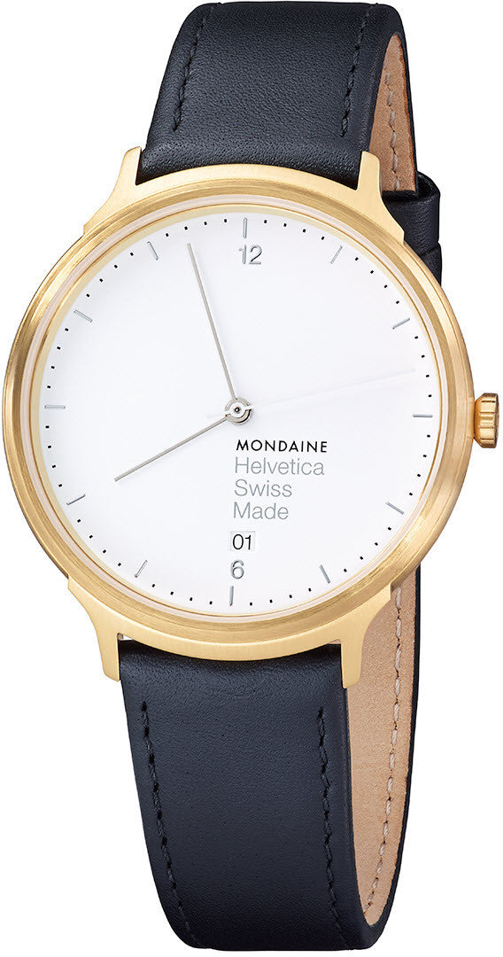 Mondaine Watch Helvetica No1 Light 38 D MH1.L2211.LB Image 1